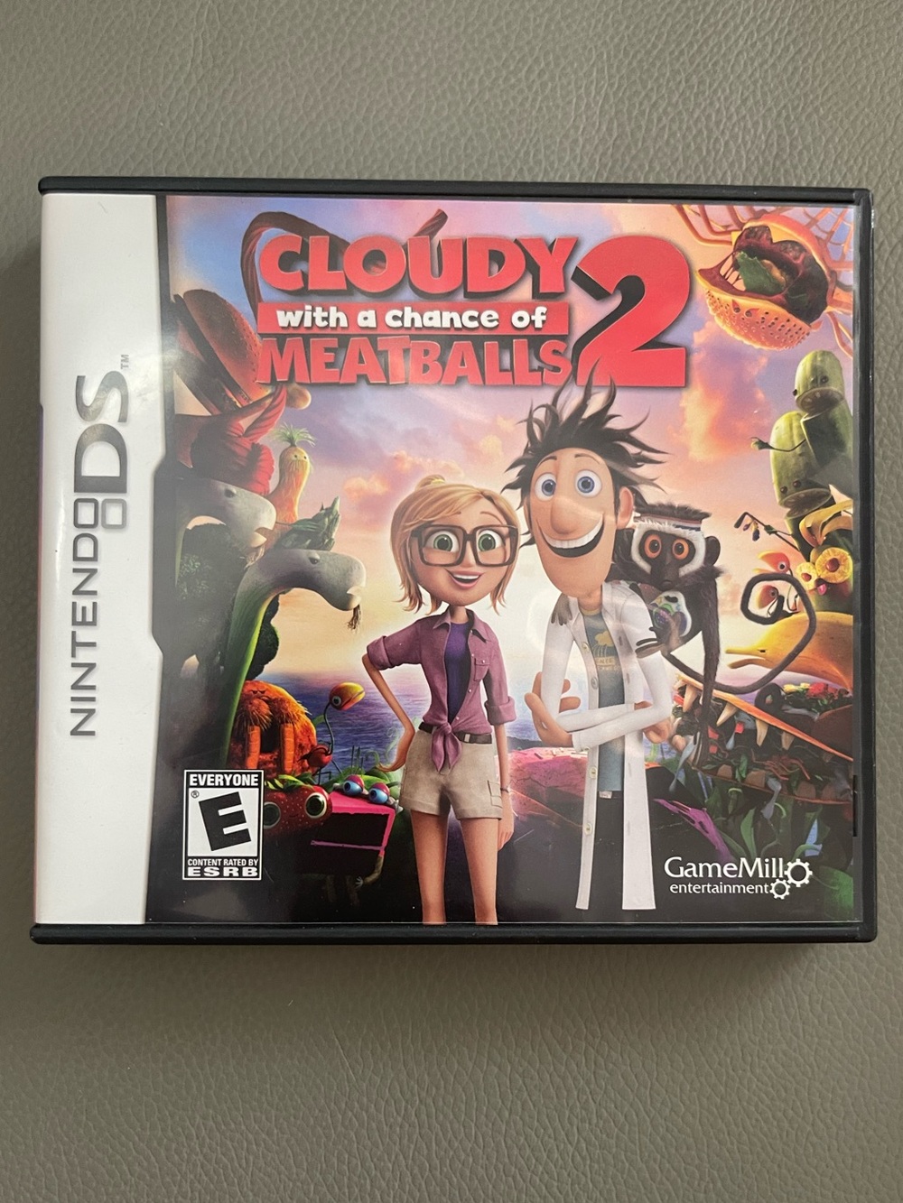 Cloudy with a Chance of Meatballs 2 Nintendo DS Game in its Original Case